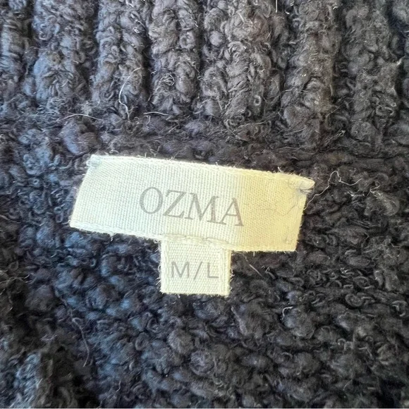 OZMA 100% organic cotton OverSize Sweater Women Size L/XL - Picture 8 of 9